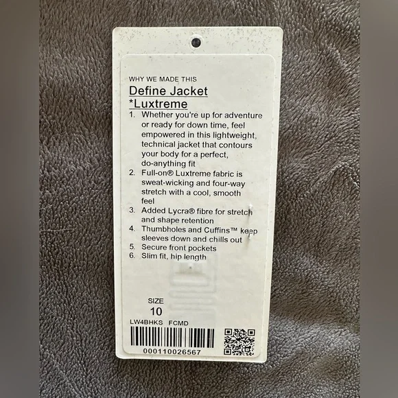 NWOT Lululemon Define Jacket - Picture 15 of 16